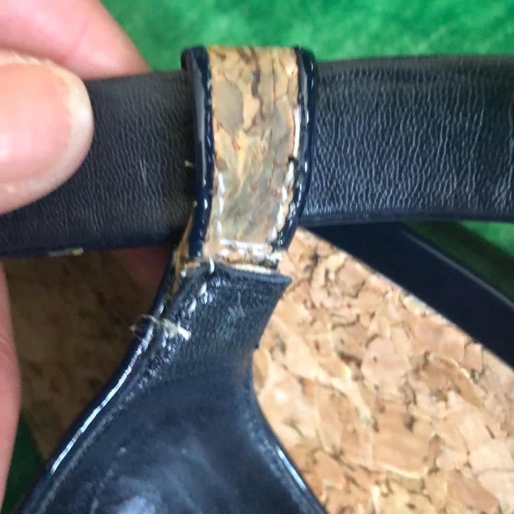 Authentic GUCCI WEDGE SANTANDER ANKLE STRAP - Picture 4 of 10